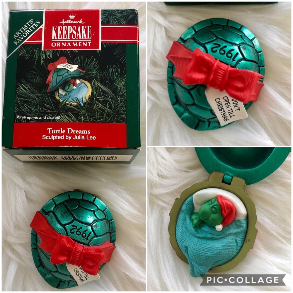 Hallmark Keepsake Ornament Turtle Dreams